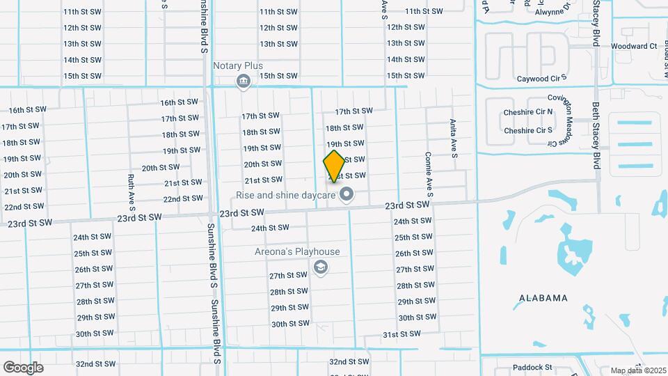 2816 22nd St SW Map and Location Details