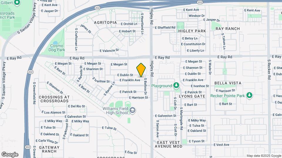 3128 E Franklin Ave Map and Location Details