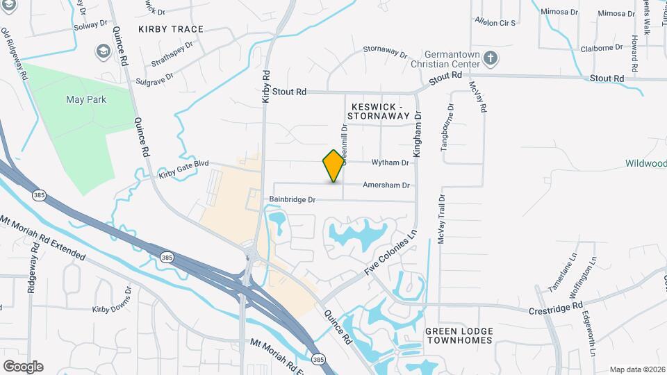 6753 Amersham Dr Map and Location Details