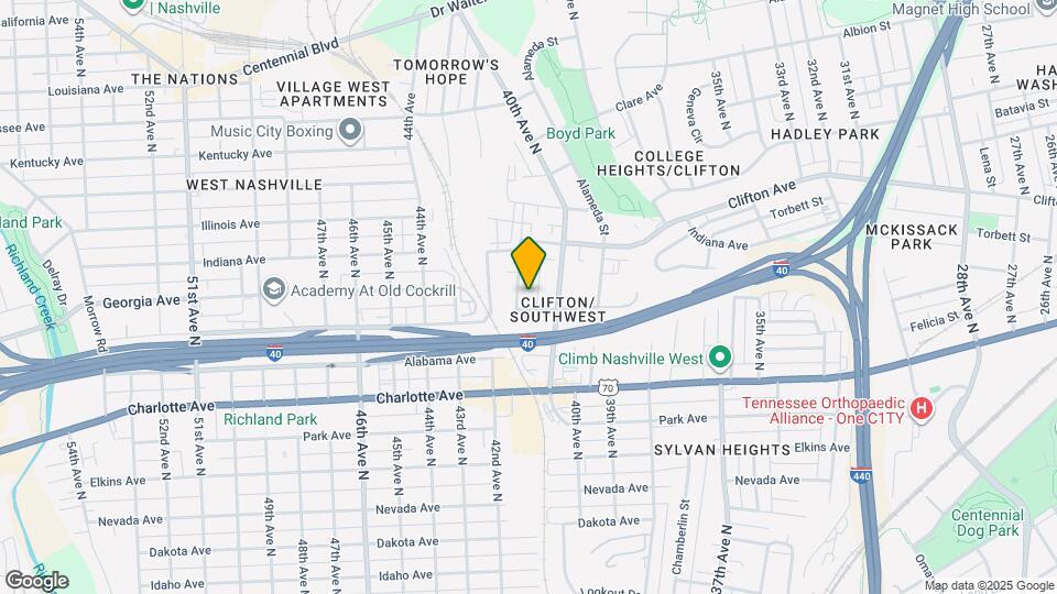 604 41st Ave N Map and Location Details