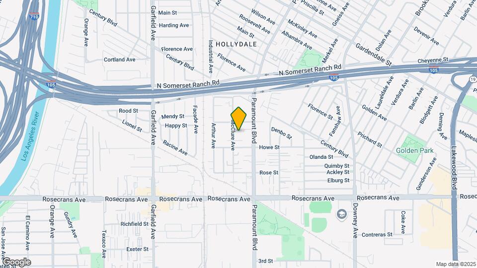 13924 Mcclure Ave Mapa y Detalles de la Ubicación