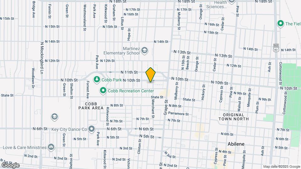 926 Merchant St Map and Location Details