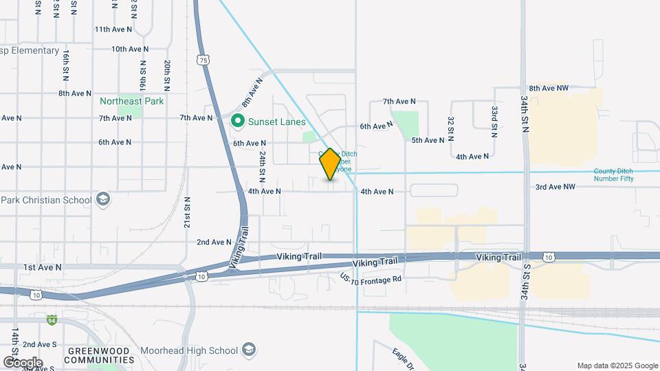 Eastmoor Apartments & Townhomes Map and Location Details