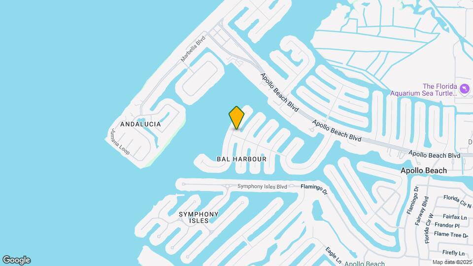 1029 Bal Harbour Dr Map and Location Details