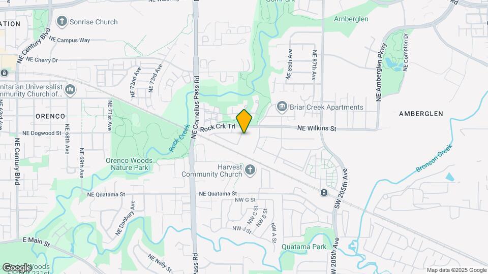 927 NE Wheelock Pl Map and Location Details