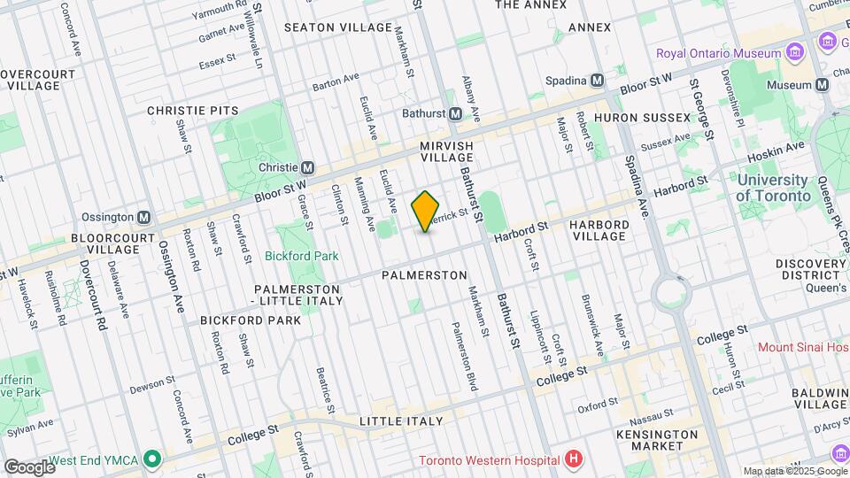 470 Palmerston Blvd Map and Location Details