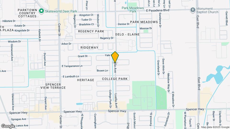 4418 Luella Ave Map and Location Details