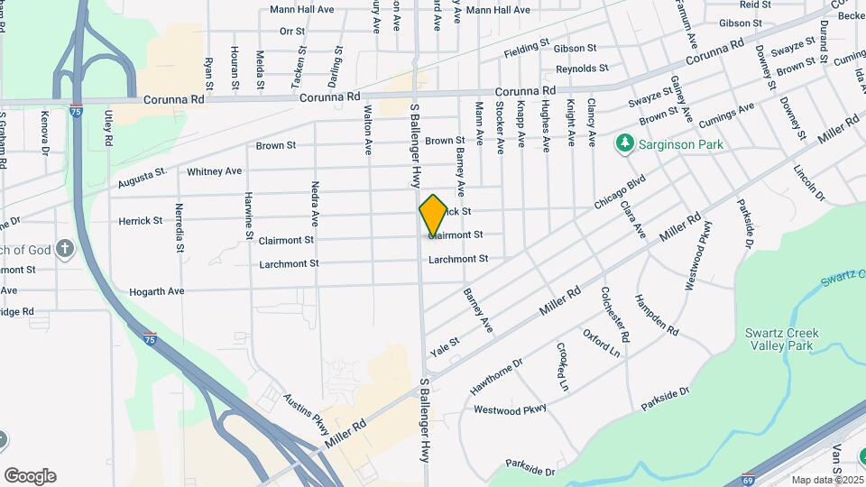 3509 Clairmont St Map and Location Details