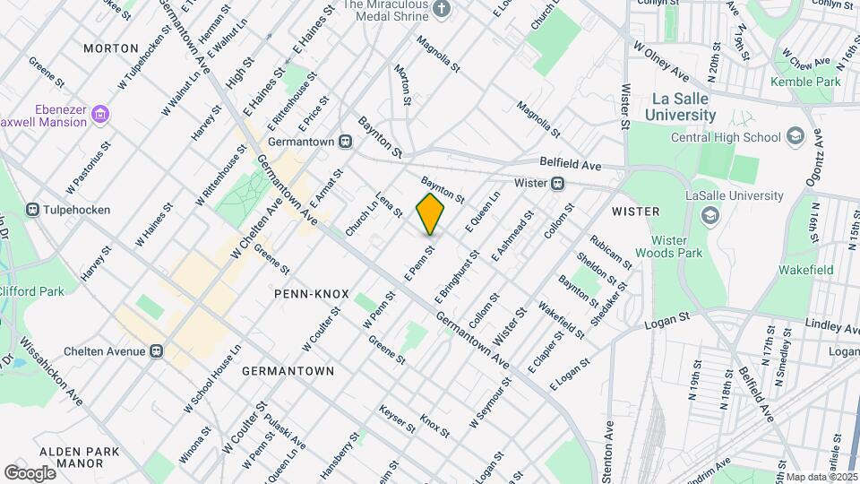 63 E Penn St Map and Location Details