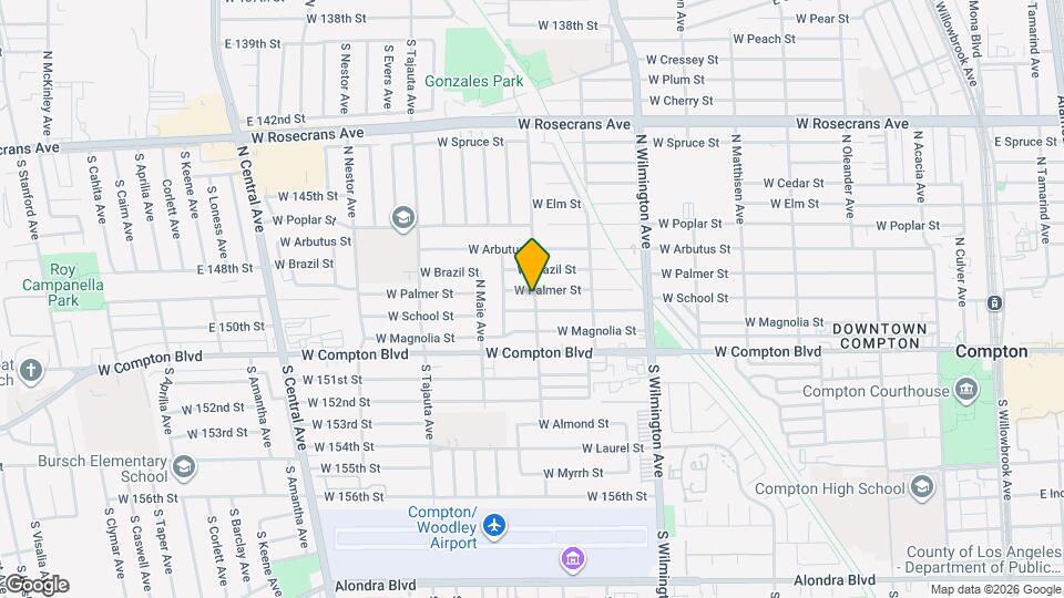 311 N Dwight Ave Mapa y Detalles de la Ubicación
