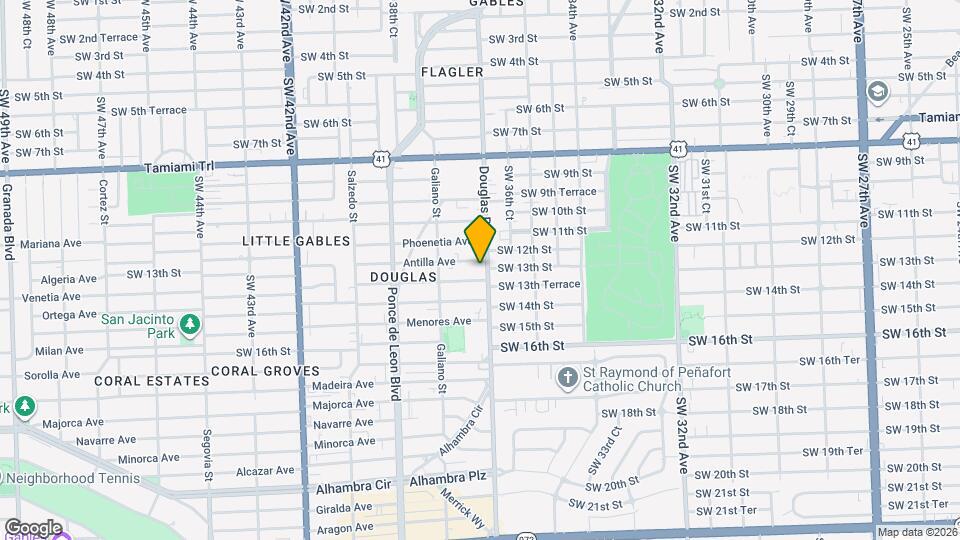 1206 Douglas Rd Map and Location Details