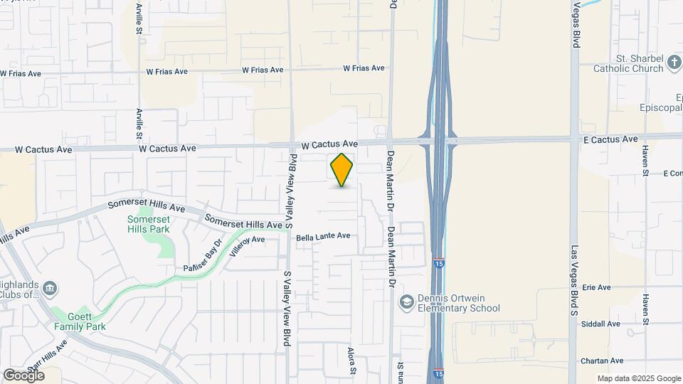 3491 Bella Valencia Ct Map and Location Details