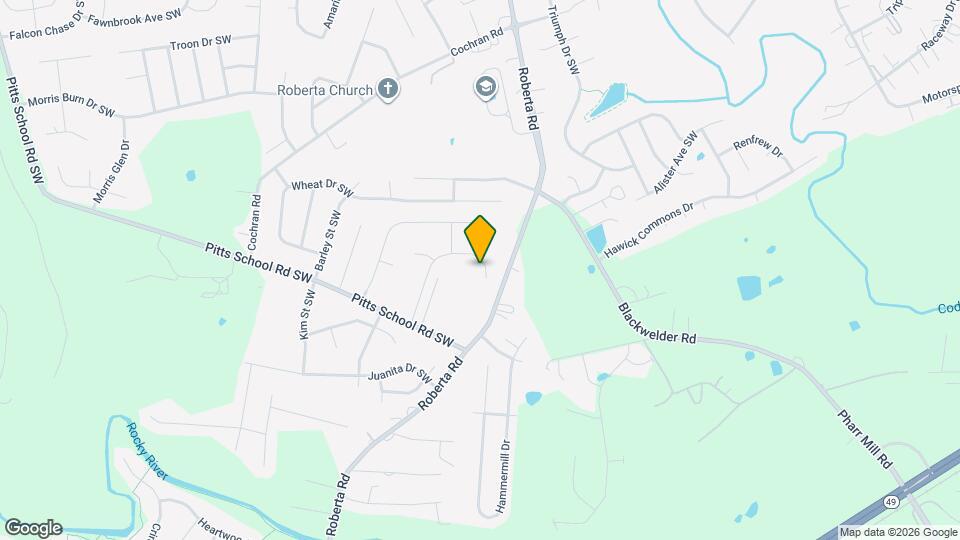 5410 Roberta Crossing Dr Mapa y Detalles de la Ubicación