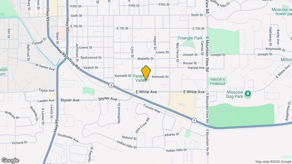 1214 Hanson Ave, Unit 1214 Map and Location Details