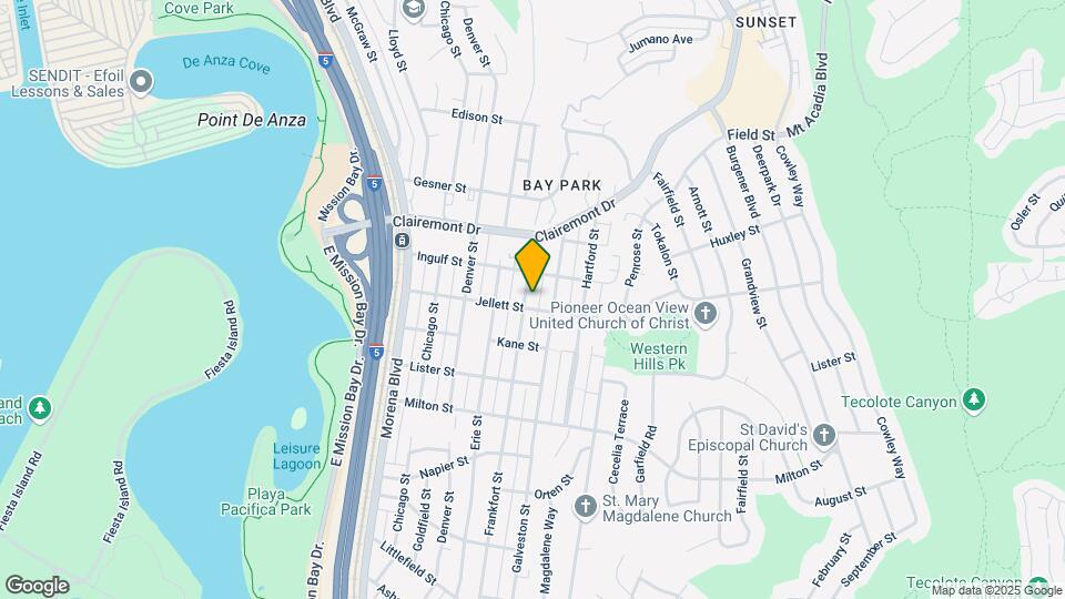 2507 Frankfort St Map and Location Details