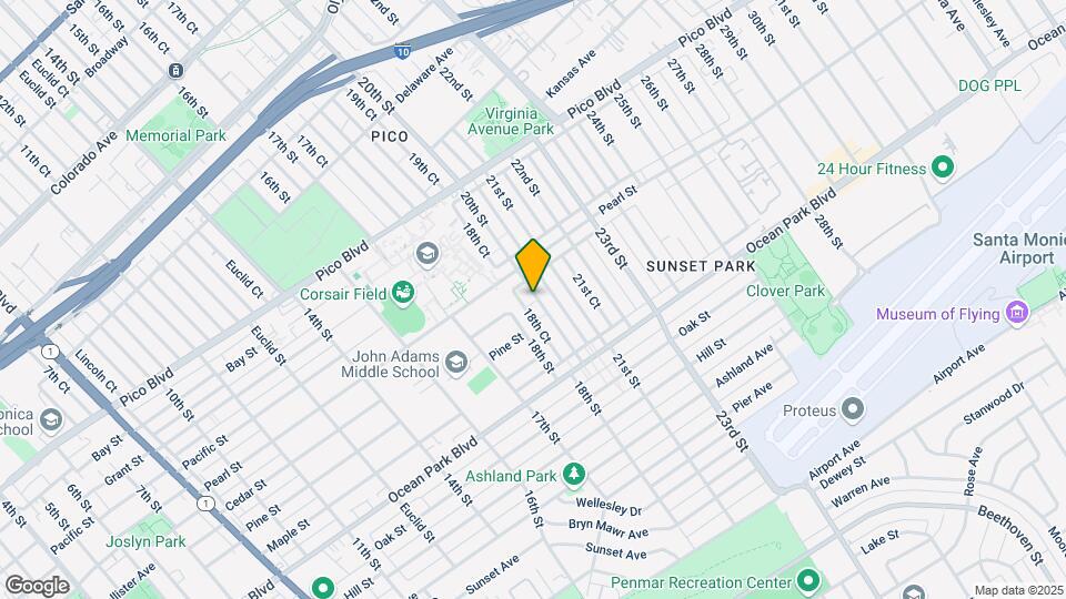 2346 20th St Mapa y Detalles de la Ubicación