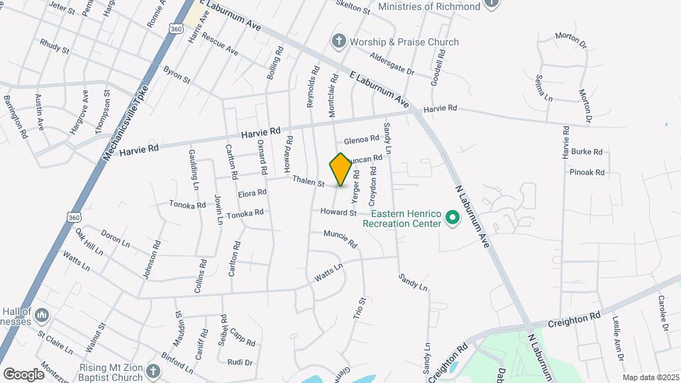 3309 Montclair Rd Map and Location Details