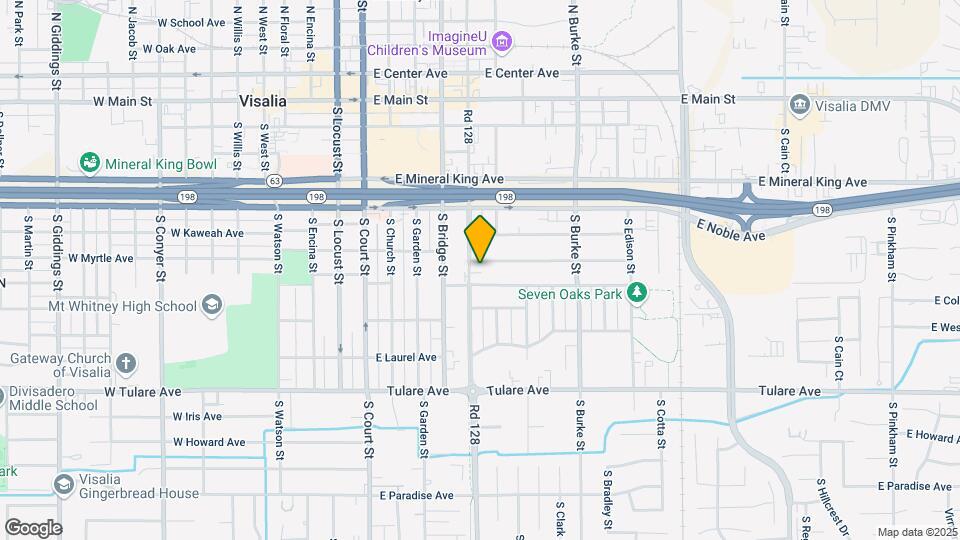 513 E Myrtle Ave Map and Location Details