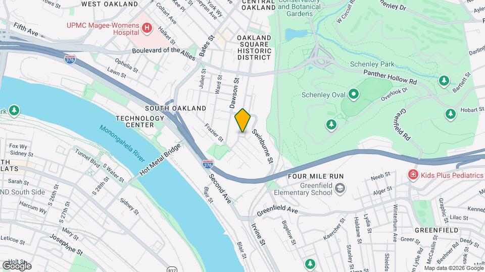 3232 Parkview Ave Map and Location Details