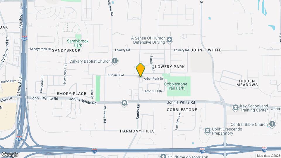 7425 Arbor Park Dr Map and Location Details