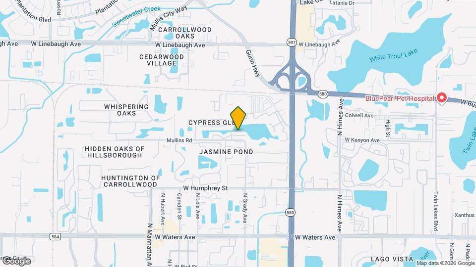 4011 Muriel Pl Map and Location Details