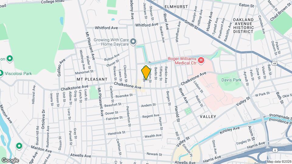 25 Fallon Ave, Unit 1 Mapa y Detalles de la Ubicación