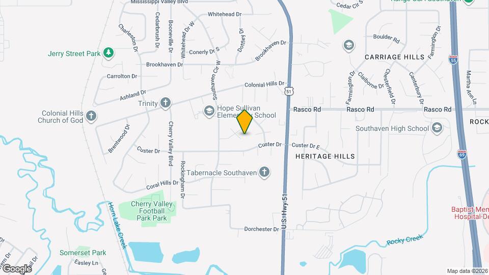 7868 Trafton Cove S Map and Location Details