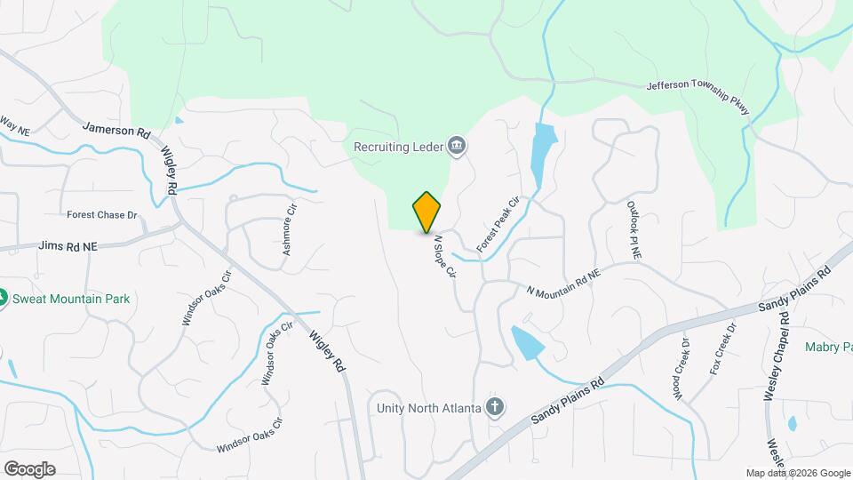 4515 N Slope Cir Map and Location Details