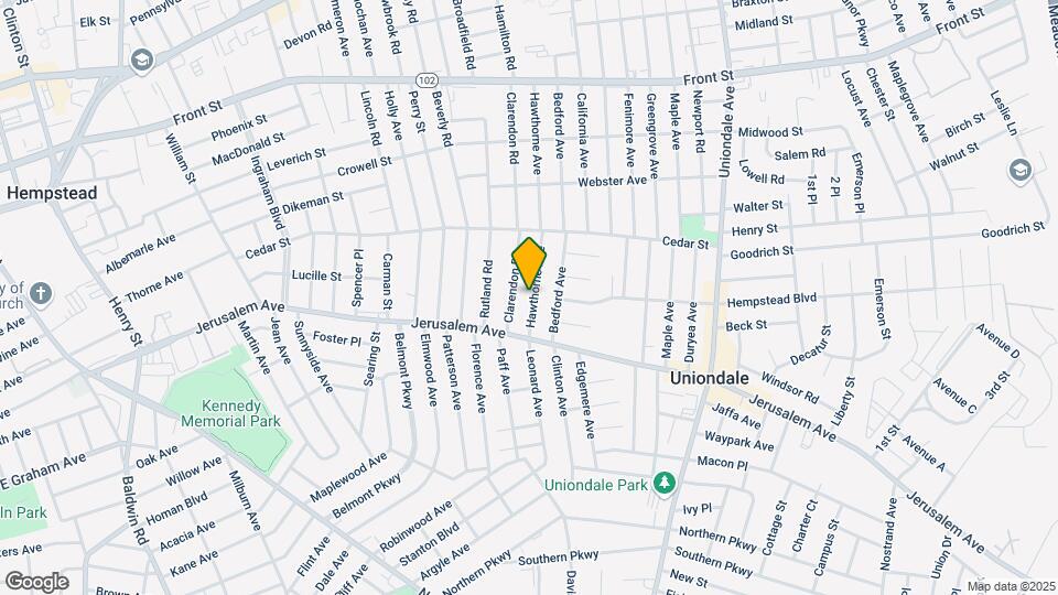 512 Hawthorne Ave Mapa y Detalles de la Ubicación
