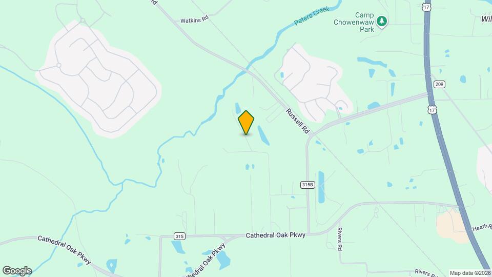 3102 Creek Village Ln Mapa y Detalles de la Ubicación