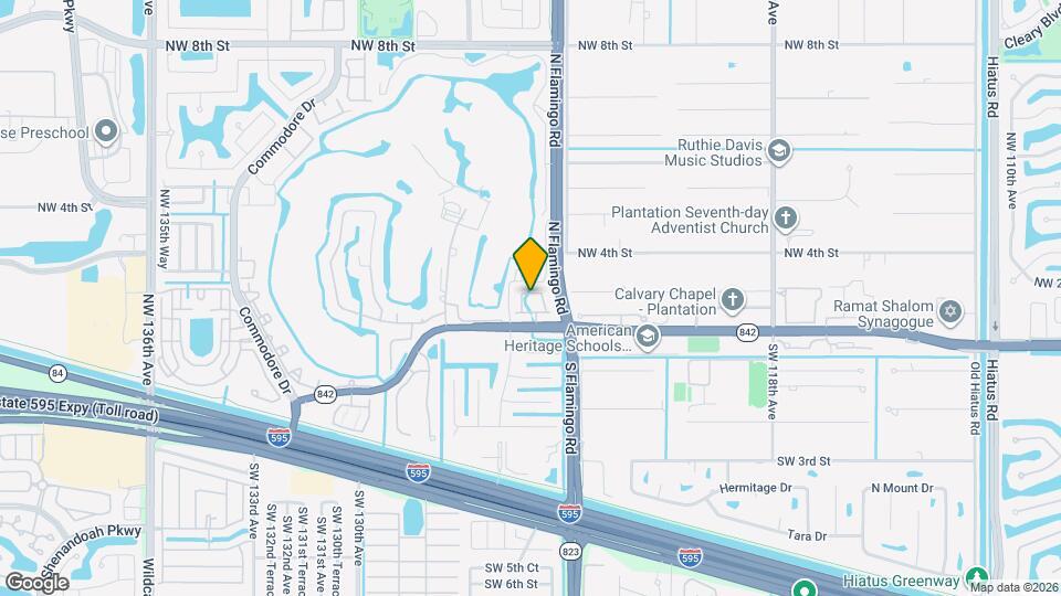 12442 Emerald Creek Manor Map and Location Details