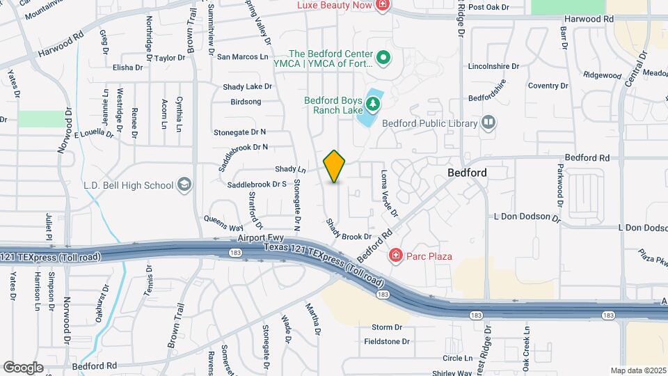2137 Shady Grove Dr Map and Location Details