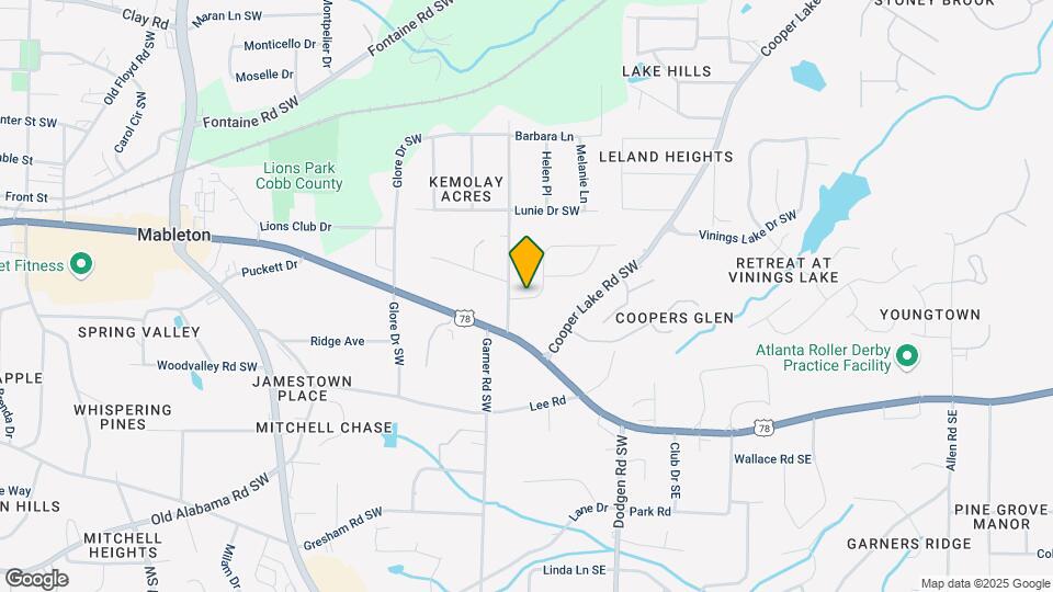 261 Palms Ln SW Map and Location Details