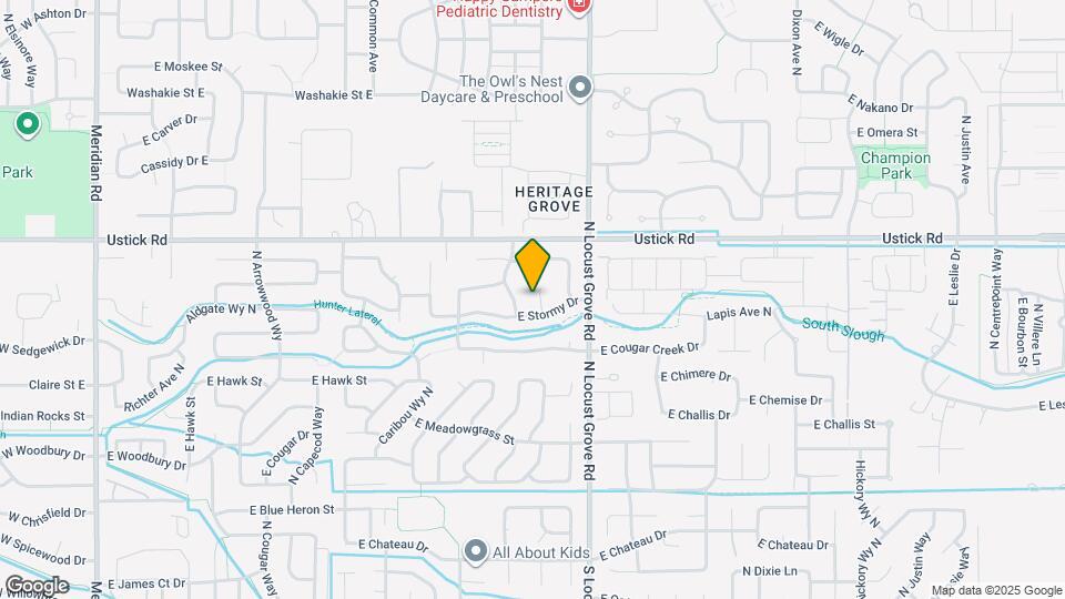 3009 N Big Rock Pl Map and Location Details