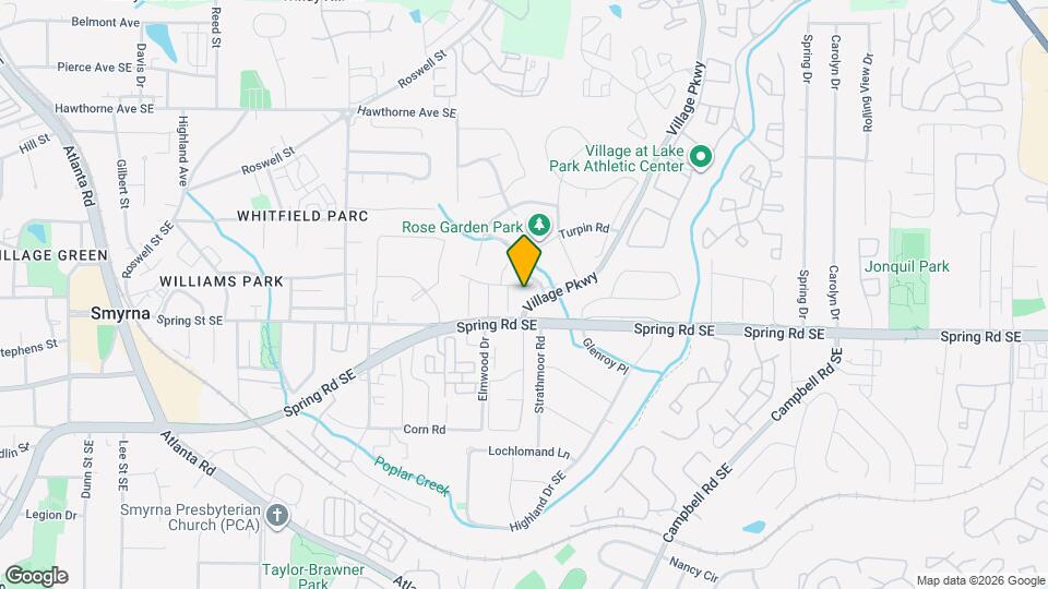 1911 Shenandoah Valley Ln SE Map and Location Details