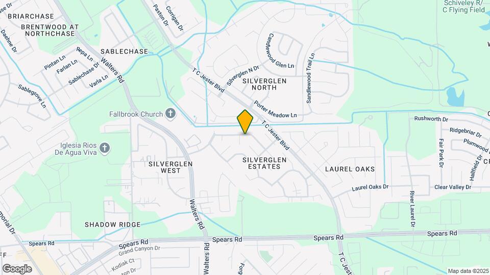 2519 Silver Meadow Dr Map and Location Details