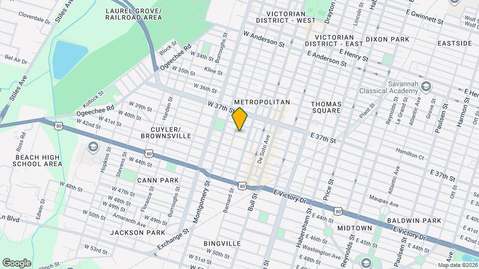 212 W 39th St Map and Location Details
