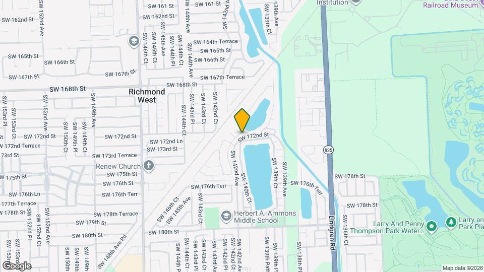 17221 SW 142nd Ct Map and Location Details