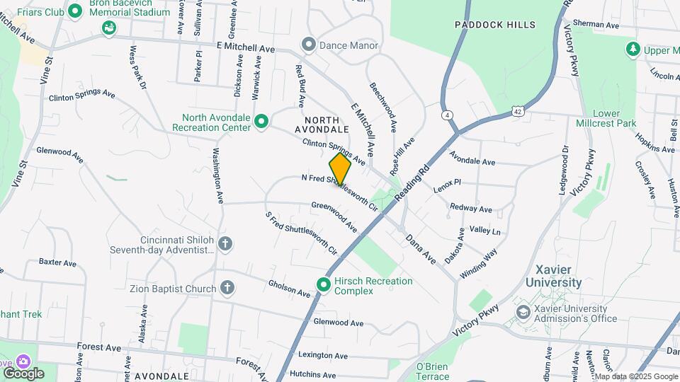 775 N Fred Shuttlesworth Cir Mapa y Detalles de la Ubicación