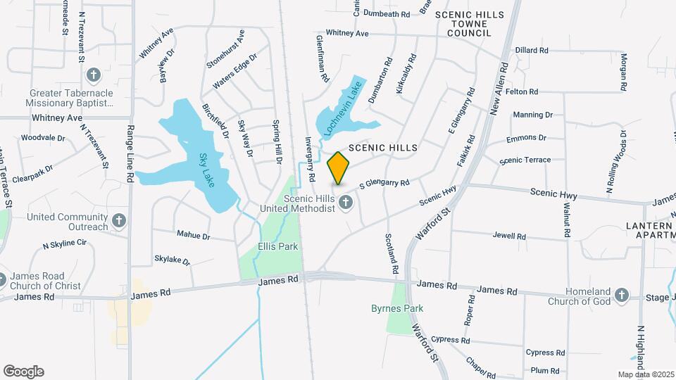 2868 Bannockburn Rd Map and Location Details