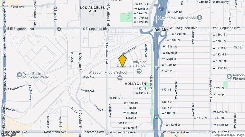 5442 W 134th St Map and Location Details