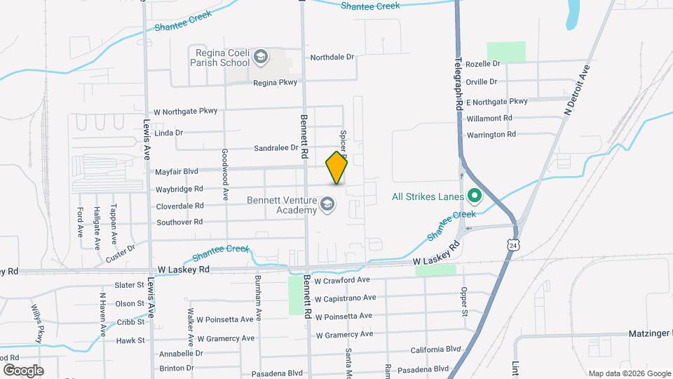 411 Waybridge Rd Mapa y Detalles de la Ubicación