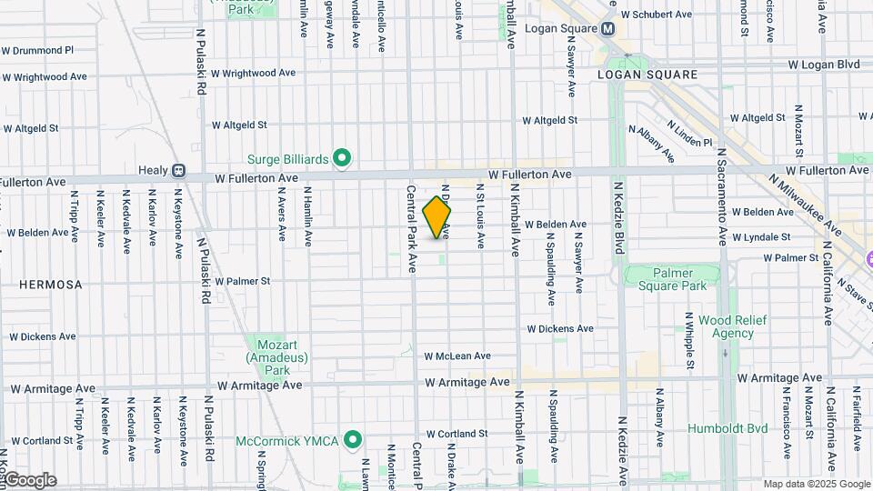 3550 W Lyndale St Map and Location Details