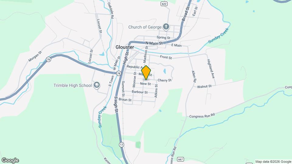 23 Madison St, Unit B Map and Location Details