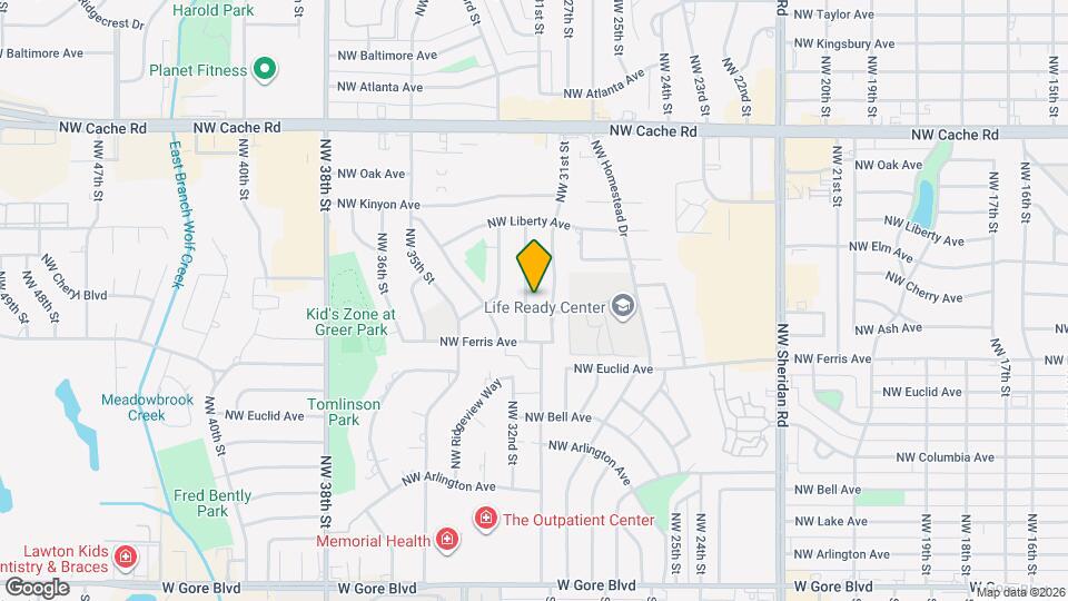 713 NW 32nd St Map and Location Details