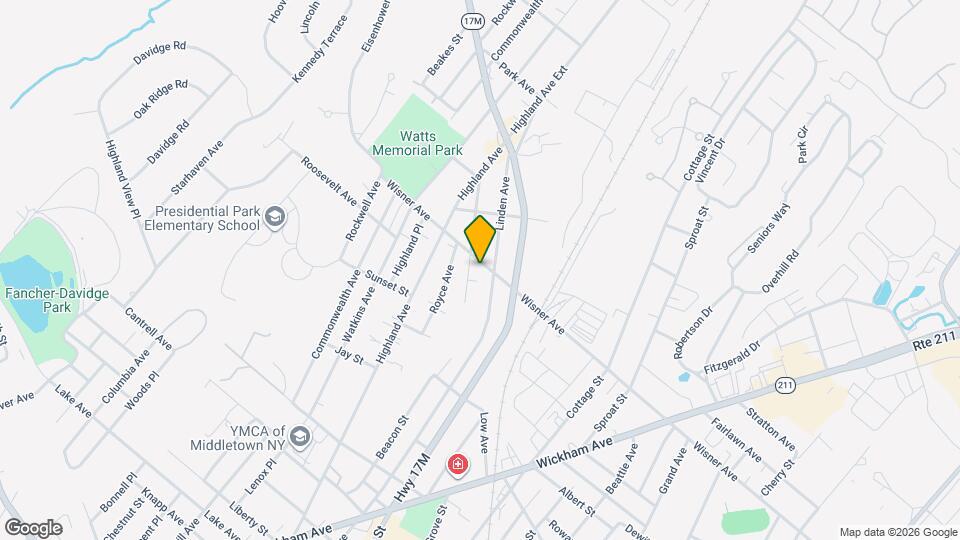 56 Wisner Ave Map and Location Details