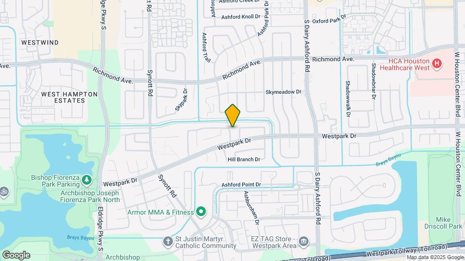 3411 S Briar Knoll Dr Mapa y Detalles de la Ubicación