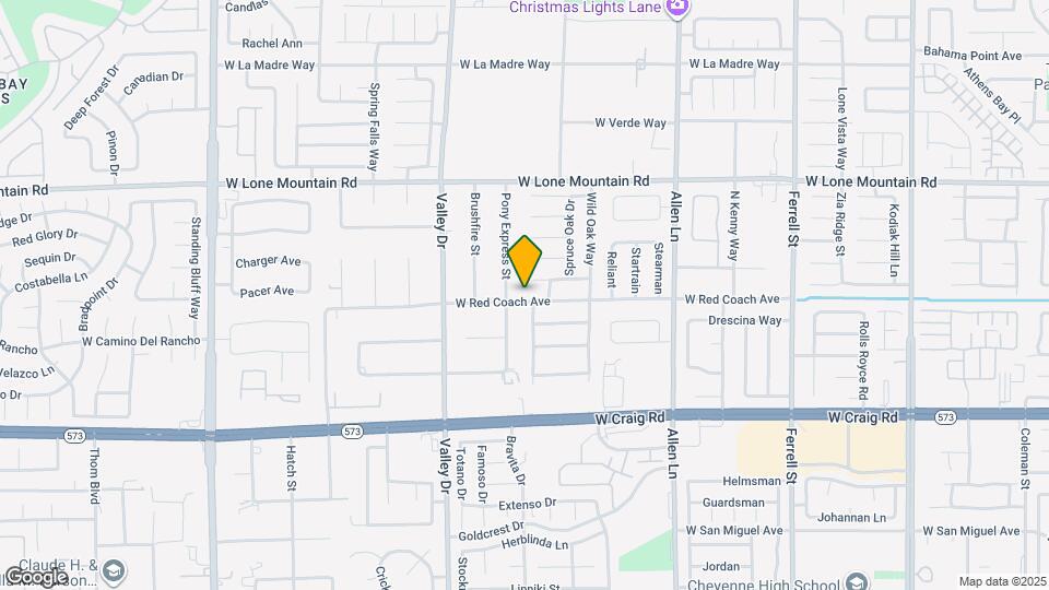 4030 W Red Coach Ave Map and Location Details