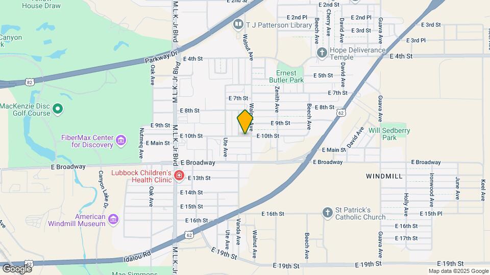 2208 E 10th St Map and Location Details