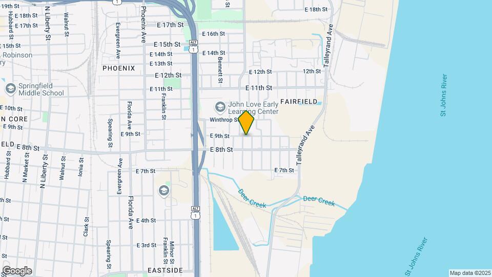 1837 Lambert St Map and Location Details